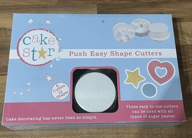 Cortadoras de fácil forma push Cake Star