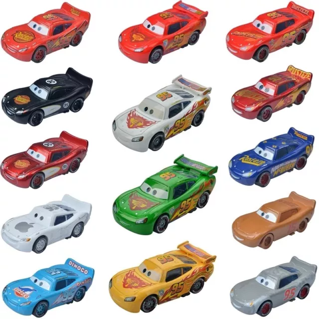 Disney Pixar Cars Lot Style Lightning McQueen Series 1:55 Diecast Car Toys Gifts