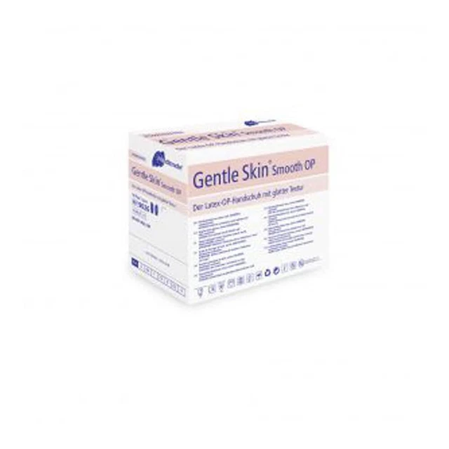 Gentle Skin Smooth OPOP-Handschuh aus Latex, steril, puderfrei, Gr. 8