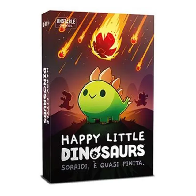 Happy Little Dinosaurs - Gioco da Tavolo Dinosauri Unstable Italiano Asmodee