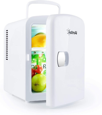 SMAUTOP Mini Frigo de Chambre 12L Mini Frigo Cosmetique Frigo Portable 220V（Vert ） 