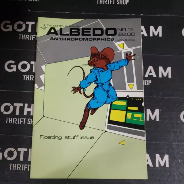 Albedo Anthropomorphics #12 (1988, Thoughts & Images) vintage