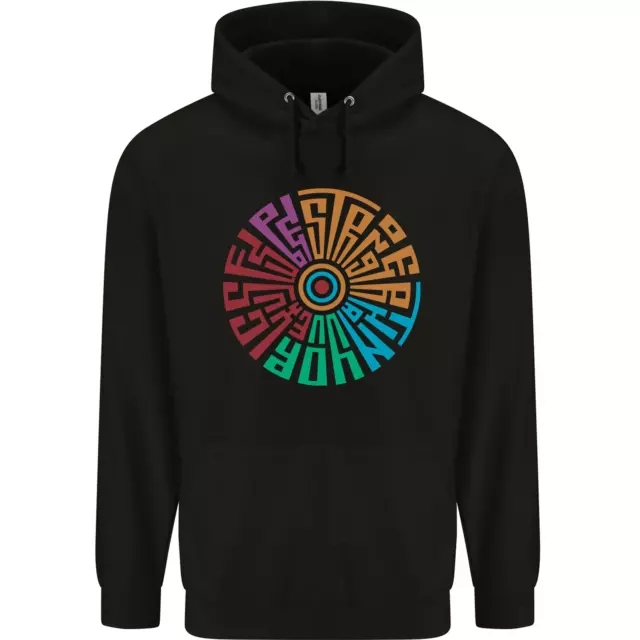Gym Be Stronger Than Your Excuses Fitness Mens 80% Cotton Hoodie