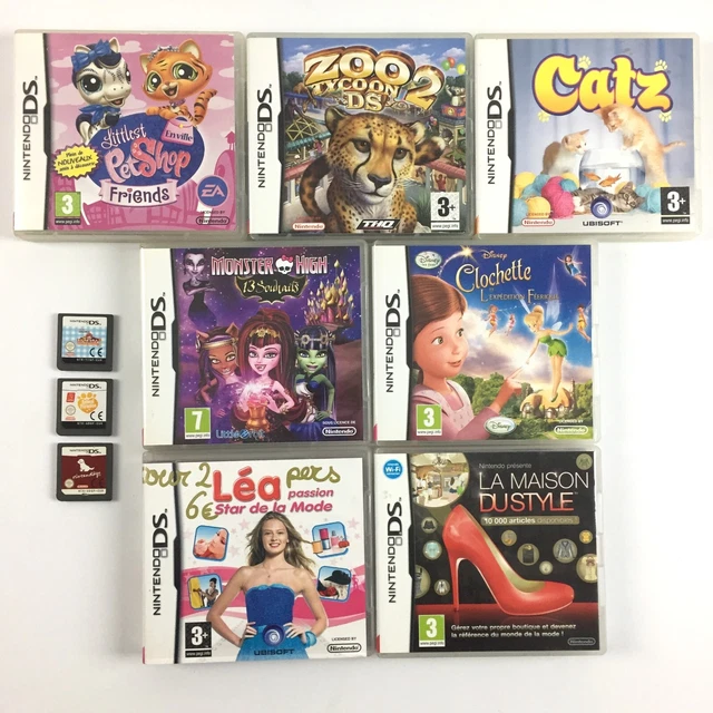 Jeu DS Léa passion mode, boîte complète +Notice - Jeux vidéo