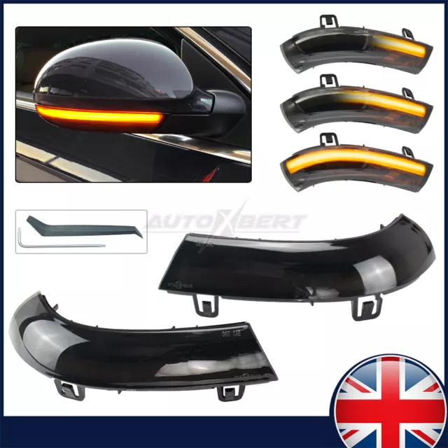 Wing Mirror LED Indicator Turn Signal Light For VW MK5 Golf Passat EOS JETTA UK