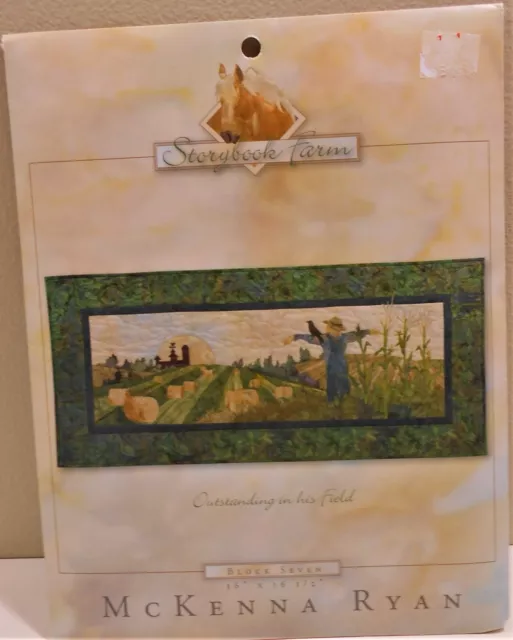 NIP UNCUT McKenna Ryan Quilt Pattern STORYBOOK FARM #7 Outstanding in His Field