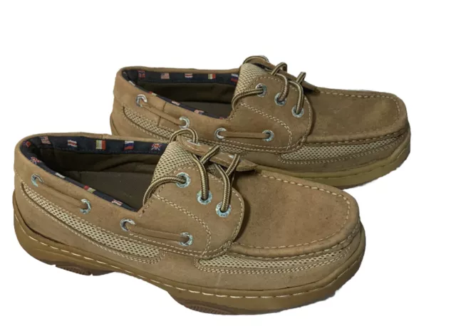 Reel legends mens atlantic drainage boat shoes sales