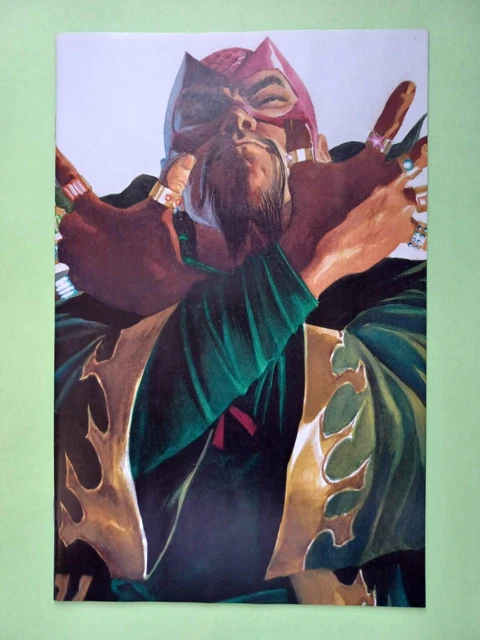 Invincible Iron Man #4 Alex Ross Timeless 'Mandarin' Virgin Variant NM+