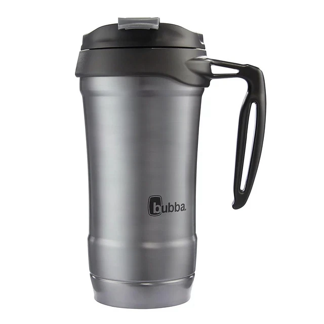 Bubba Hero Stainless Steel Vacuum Insulated/Dual Wall Travel mug, Gunmetal, 18oz