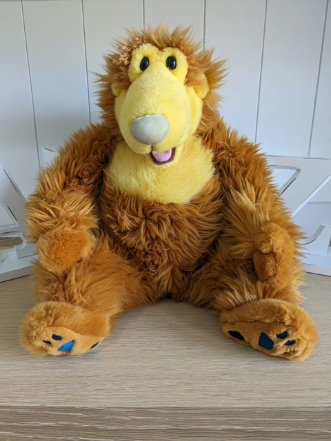 VINTAGE WALT DISNEY Jim Henson Bear In The Big Blue House Plush 16 ...