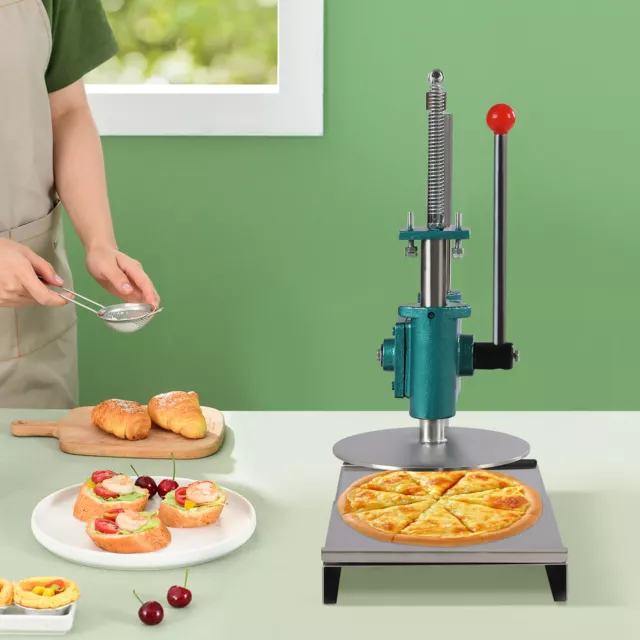 Commercial 24cm Hand Pizza Dough Press Machine Manual Dough Flattening Press