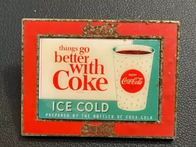 "Things Go Better With Coke" Cloisonné Pin - 1.5"