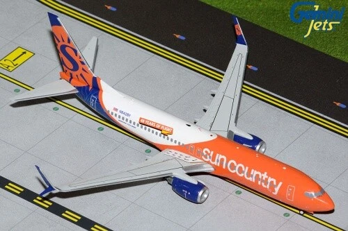 Avión De Aleación Airbus Boeing 737-800 Sunexpress Tc-usb 1: | Cuotas sin interés