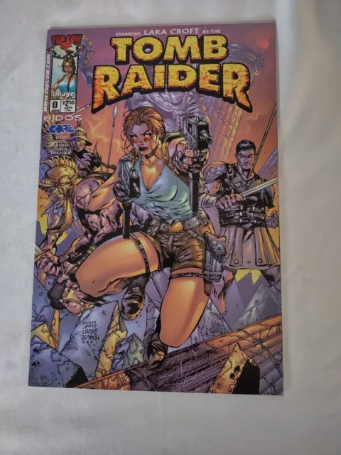 Tomb Raider Lara Croft #0 1st Print 1st SOLO Appearance Top Cow Image Comic 1999