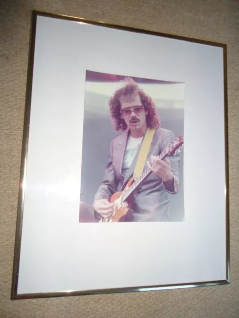 Santana Foto 1985 Elite Einzigartiges Bild Wembley Gig 12 Zoll Unveröffentlicht Exklusiv 2