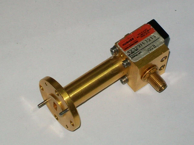 ## HUGHES MICROWAVE 47322H-1211 MILLITECH 33-50 ghz WR22 waveguide NEG. detector