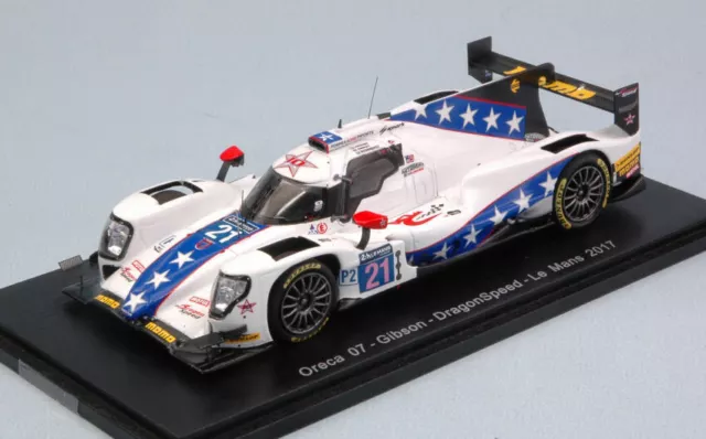 1:43 Spark Oreca 07 Gibson Team Dragonspeed #21 24H Le Mans
