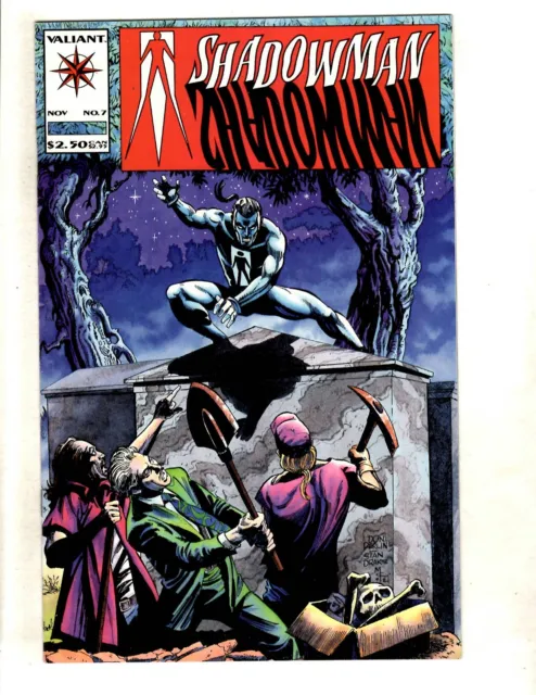 Shadowman # 7 NM 1st Print Valiant Comic Book Magnus Turok Solar Rai MR7