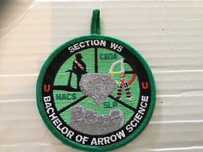 Section W5 Conclave Patch Bachelor of Arrow Science
