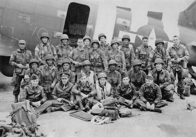 US WW2 DDAY Airborne 506th 101st para Utah Omaha Dday casque veste ...