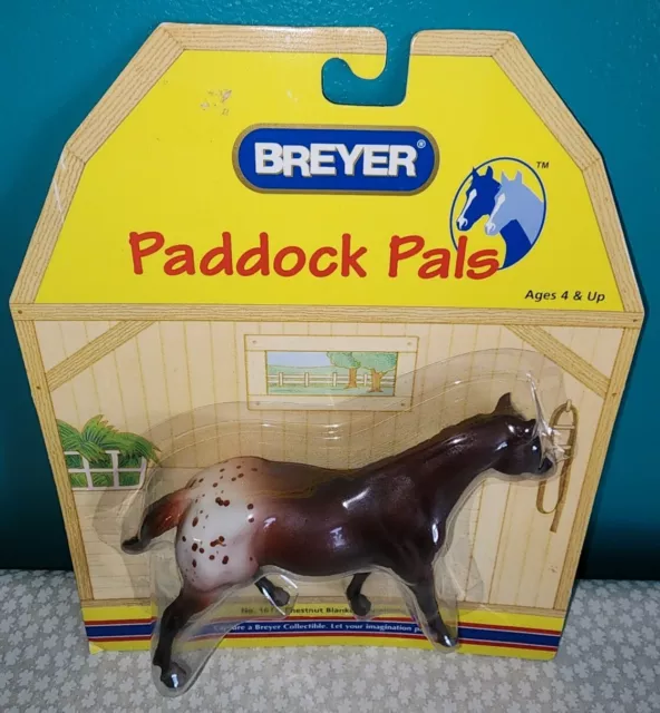 NEW Breyer Paddock Pals Model Horse #1617 "Chestnut Blanket Appaloosa"