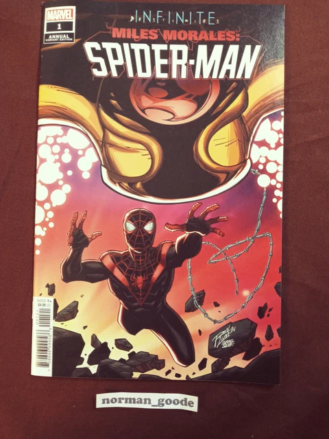 Miles Morales: Spiderman Annual #1 *Ron Lim Connecting Variant Cover* 2021 Comic