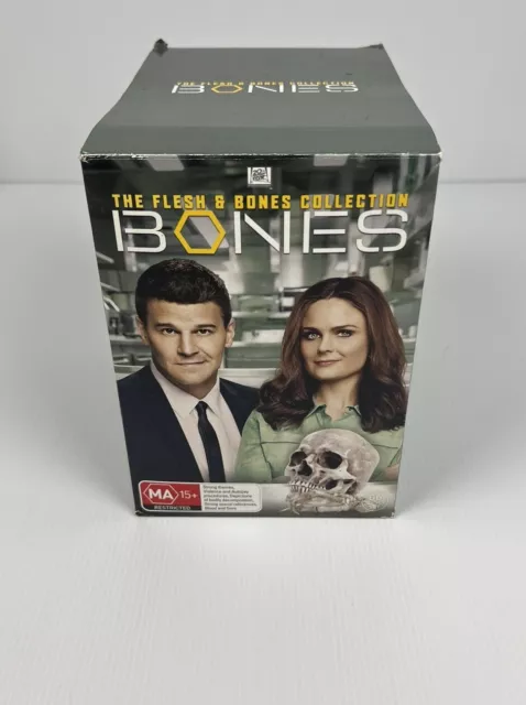 Bones The Complete Collection Series Season 1-12 DVD Boxset R4 66 Disc Set