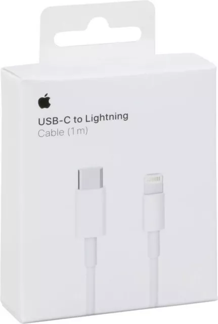 Cable de Cargador iPhone Original  Usb Tipo C 1M Carga Rapida Original Apple