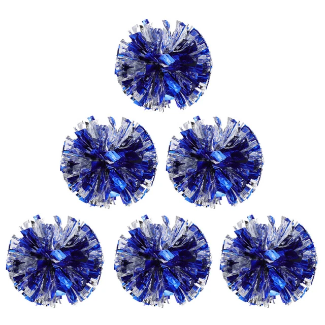 6 Pcs Cheerleading Bouquet Cheering Squad Pompoms Cheer Props
