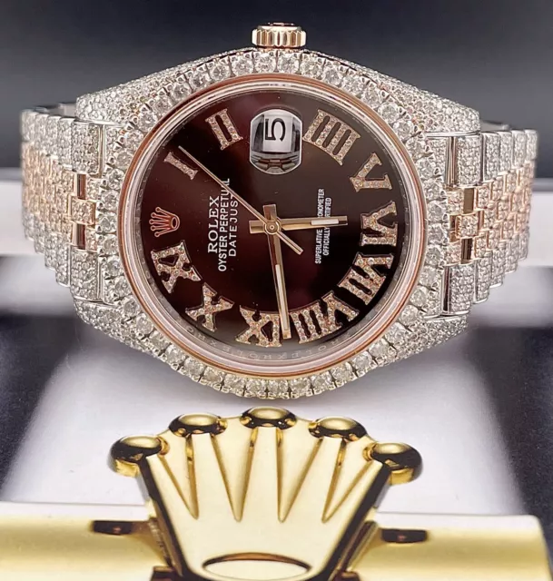 Rolex pieno clearance di diamanti