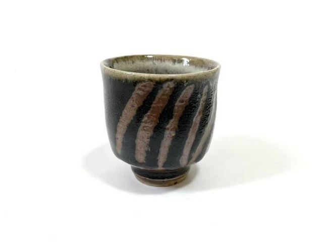 Shoji Hamada 8.0 cm Teacup Japanese Traditional Pottery Yunomi Mashiko Vintage