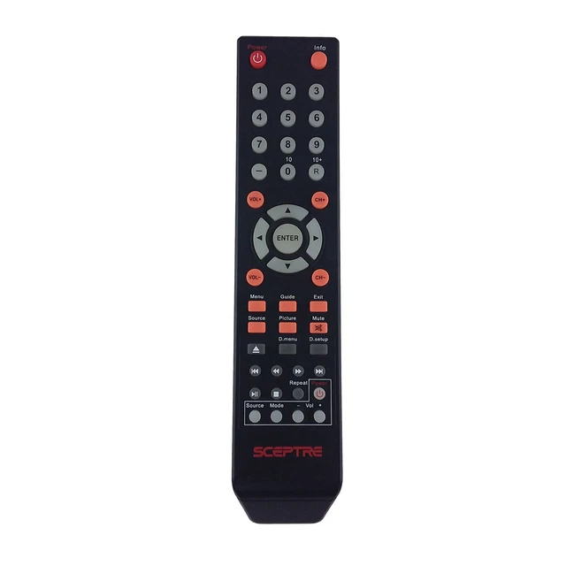 Used Original OEM Sceptre  SCEPTRE TV TV Remote control