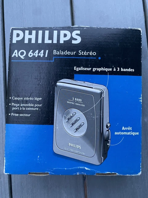 WALKMAN CASSETTE PHILIPS Moving Sound D6608 Neuf EUR 350,00 - FR