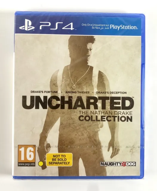 Uncharted The Nathan Drake Collection PS4 Sony PlayStation 4 Game | Brand New