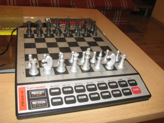 Schachcomputer / chess computer Mephisto Super mondial / Mega IV  2 in 1