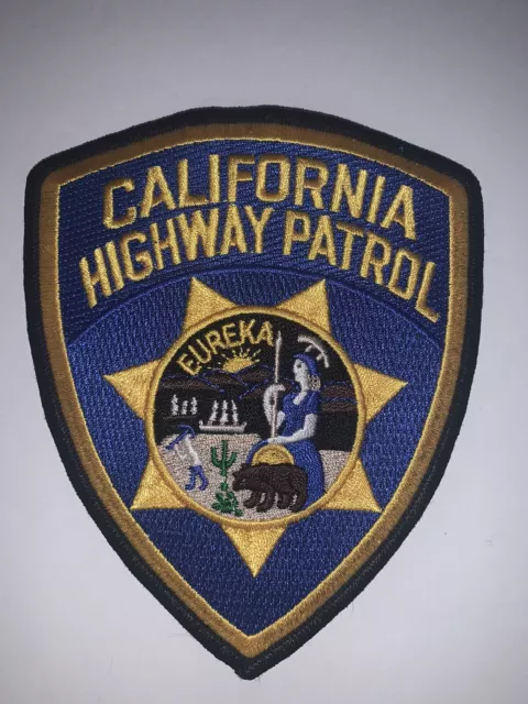 New California CA Highway Patrol CHIPS Shoulder Patch