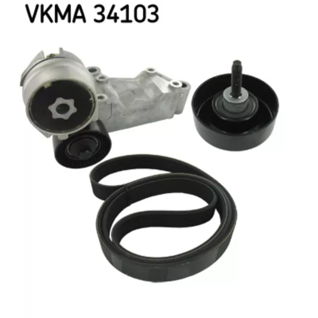 Keilriemensatz (mit Rollen) SKF VKMA 34103