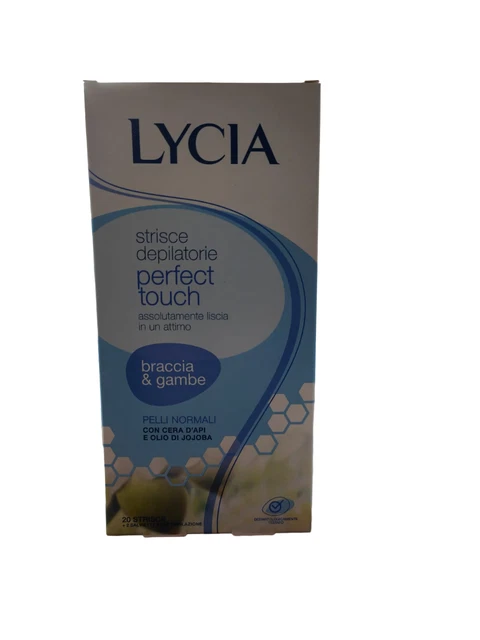 Lycia Strisce Depilatorie Perfect Touch Braccia e Gambe 20pz. + 2 salviette