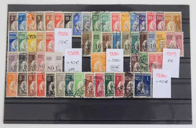 Portugal Sammlung 1912-1967 auf Steckkarten , Katalogwert +1150€ 3