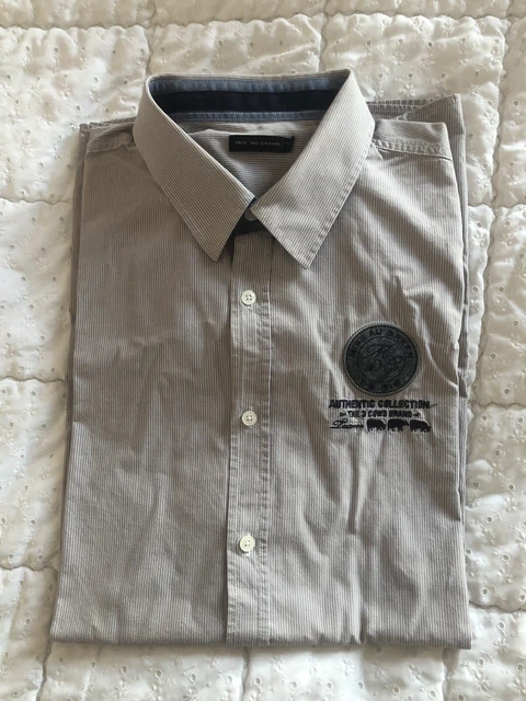 Chemise à Manches Longues Mise Au Green écossaise Mauve - Taille L - Occasion Très Bon état
