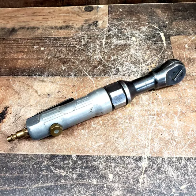 Vintage 3/8 Inch Air Drive Pneumatic Ratchet Wrench Reversible Made in Japan