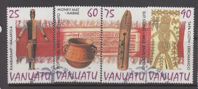 Vanuatu - Vanuatu Culture (1st Series) Issue (Set Used) 1995 (CV $7)