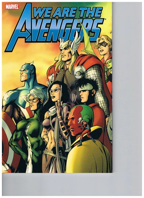 We Are the Avengers TPB Marvel Thor, Captain America, Iron Man, Thing, Nova NM y