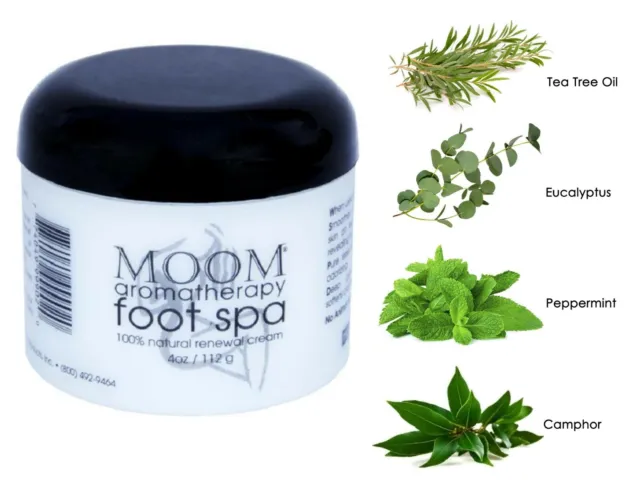 Moom Aromatherapy Pedicure Foot Care Spa Cream For Bad Feet Hard Skin Remover