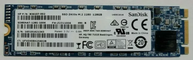 Sandisk sd8snat deals 128g 1002