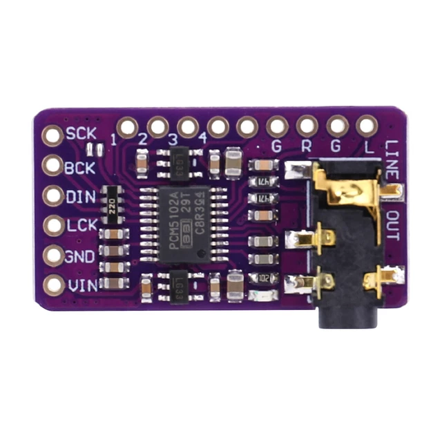 Decoder Digitale Rakstore PCM5102A DAC Decoder GY-PCM5102 I2S