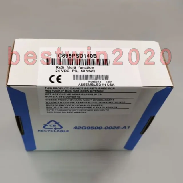 For GE Fanuc IC695PSD140B New Power Supply Free Shipping