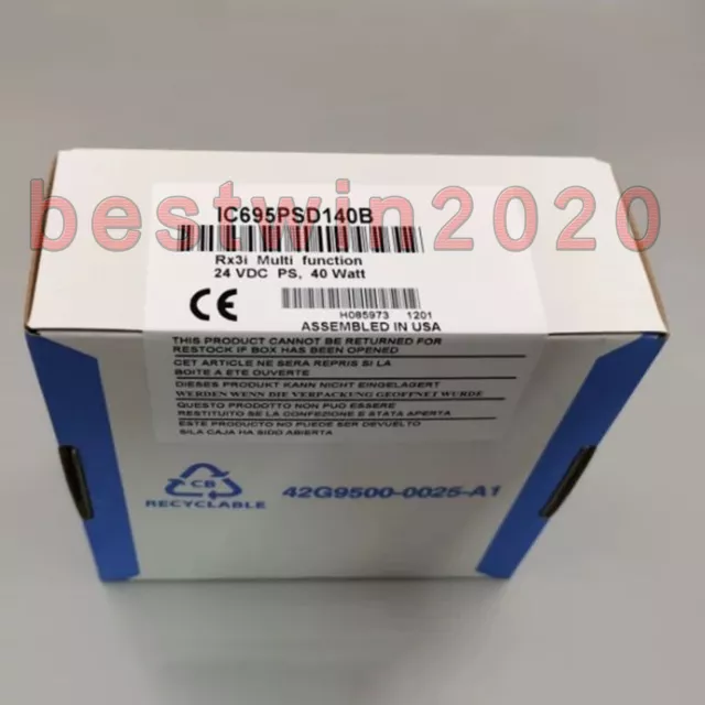 For GE Fanuc IC695PSD140B New Power Supply Free Shipping