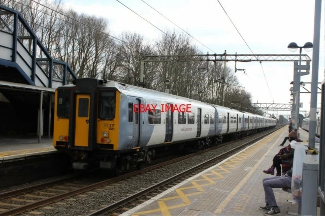PHOTO CLASS 381 Unit 317 881 Abellio Train At Cheshunt Railway Station ...