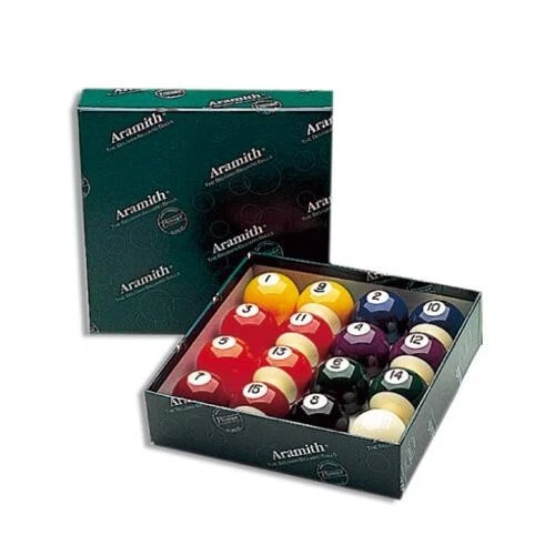 Jeu De 17 Billes De Billard Snooker 50,8 Mm – Pour Tables Américaines Ou Anglaises De 1,90 M